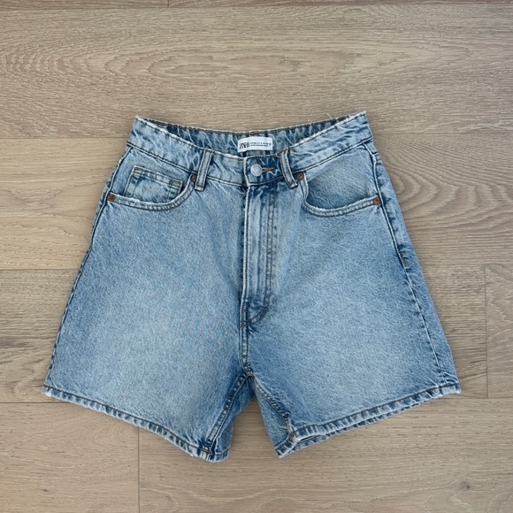 Zara Pants - Zara Mom Denim Shorts